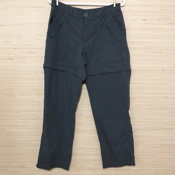 Cabela's Pants - Cabela’s Outdoor Gray Nylon Convertible Zip Off Pants Size 12